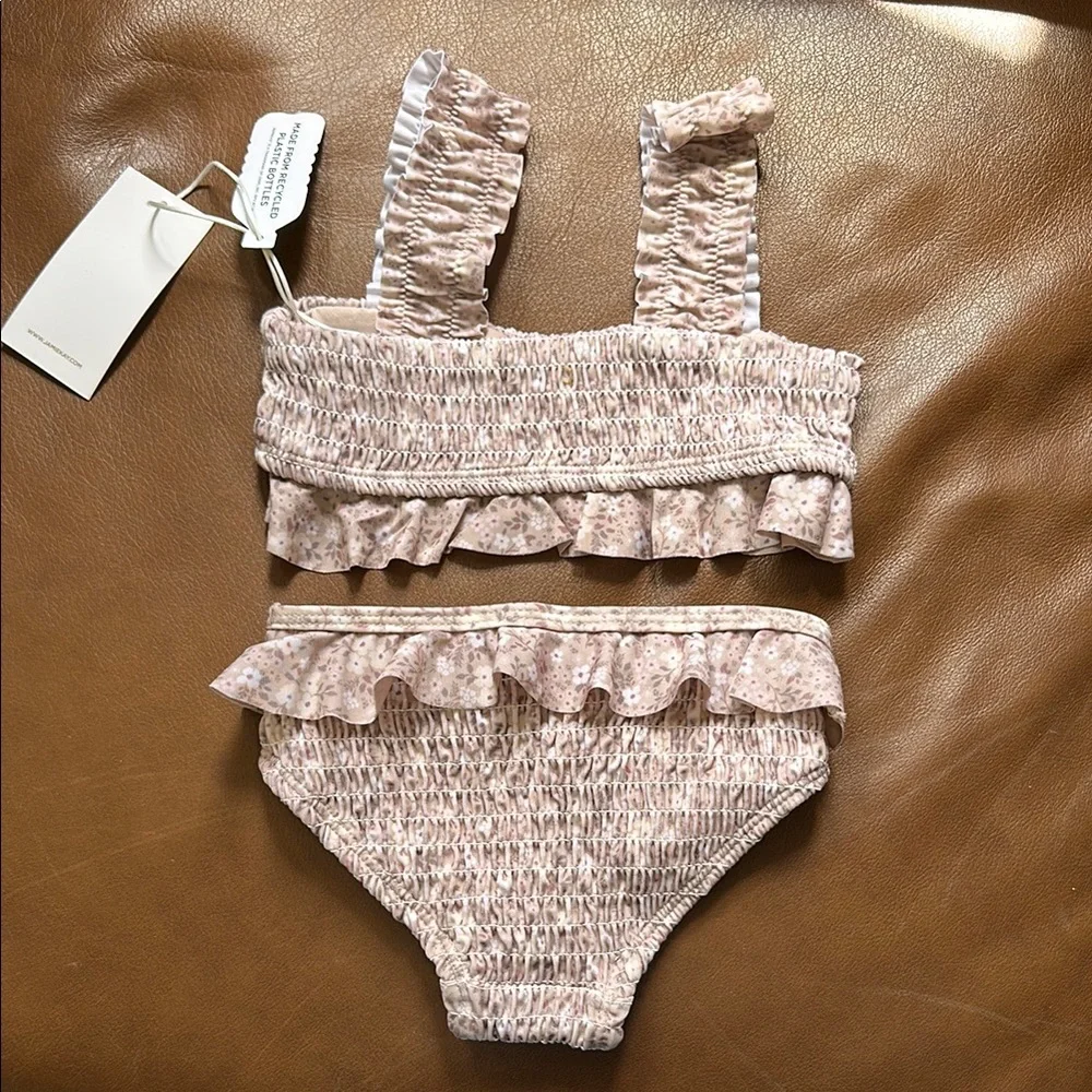 Floral Ruffle Bikini Set - Picture 2 of 4